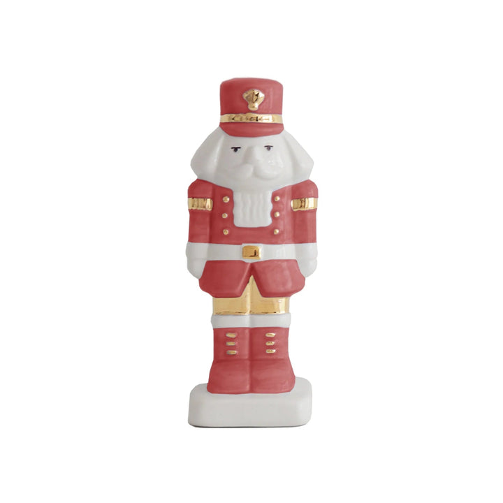 Holiday Red Nutcracker with Gold Accents - Something Splendid Co.