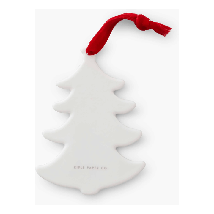 Holiday Tree Porcelain Ornament - Something Splendid Co.