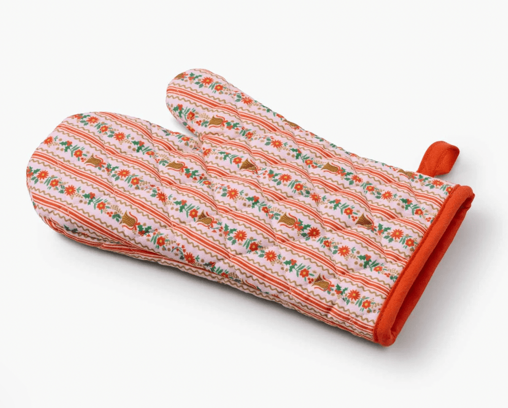 Holly Jolly Oven Mitt - Something Splendid Co.