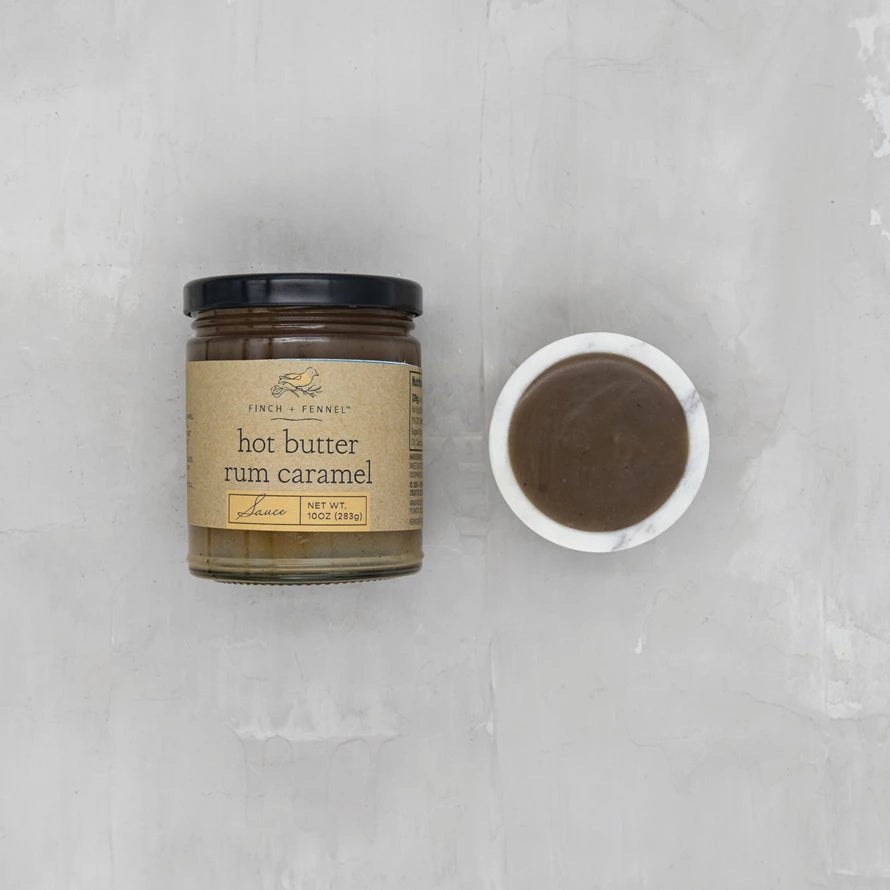 Hot Butter Rum Caramel Sauce - Something Splendid Co.