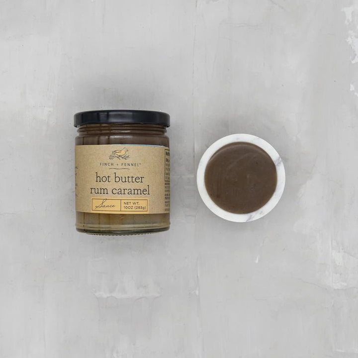 Hot Butter Rum Caramel Sauce - Something Splendid Co.