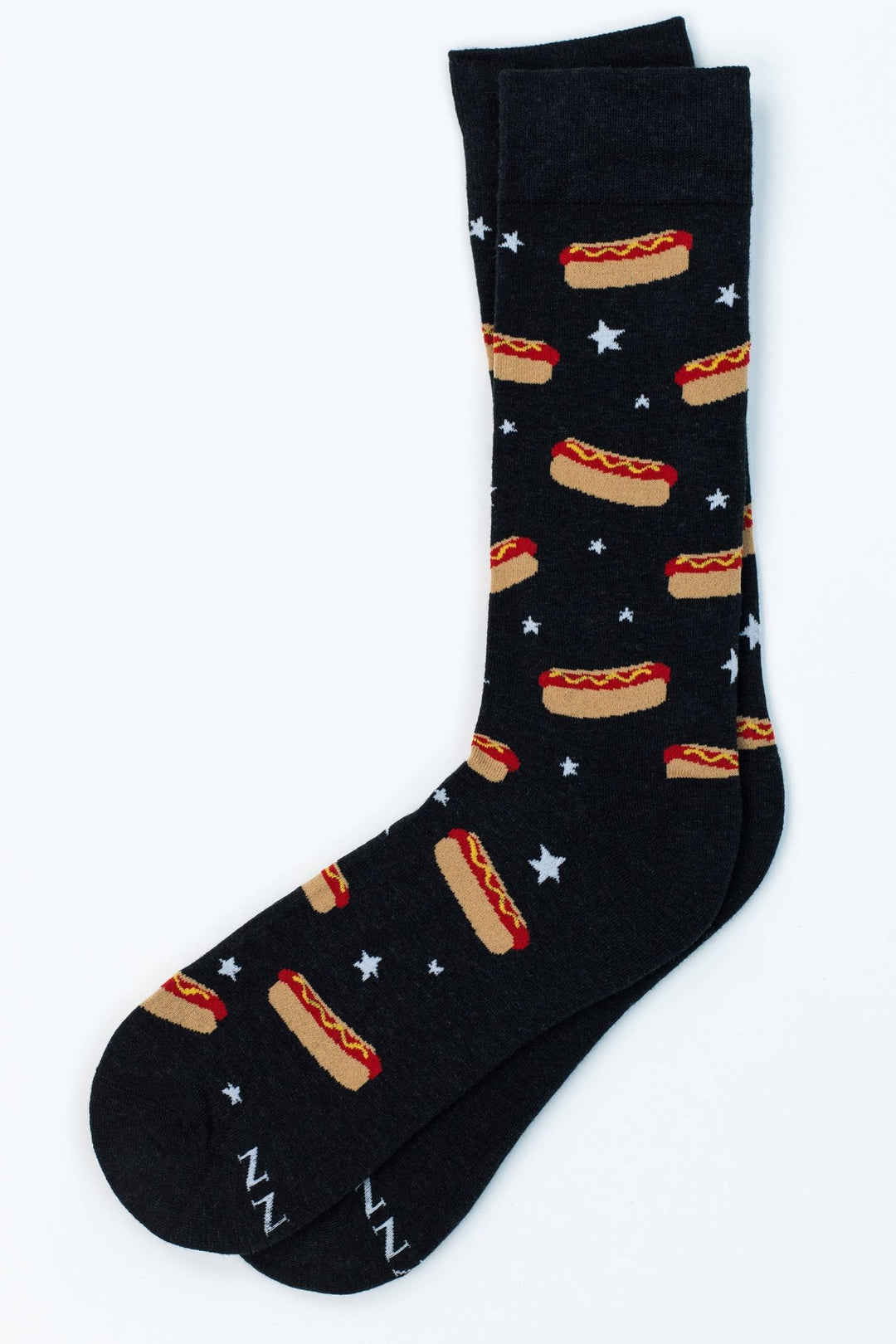 Hot Dog Dreams Carded Cotton Sock by Alynn - Something Splendid Co.