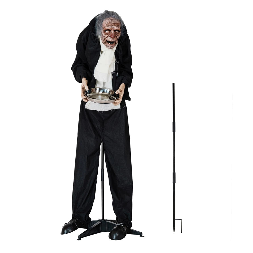 Fabric & Plastic Standing Animation Butler