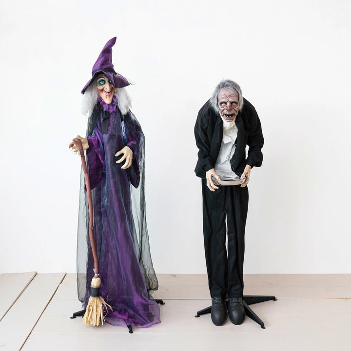Fabric & Plastic Standing Animation Butler
