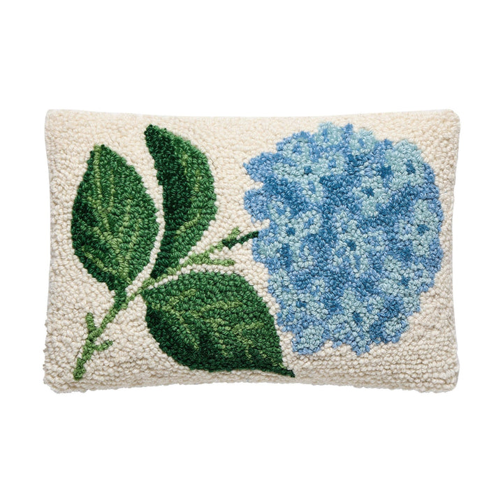 Hydrangea Hook Pillow - Something Splendid Co.