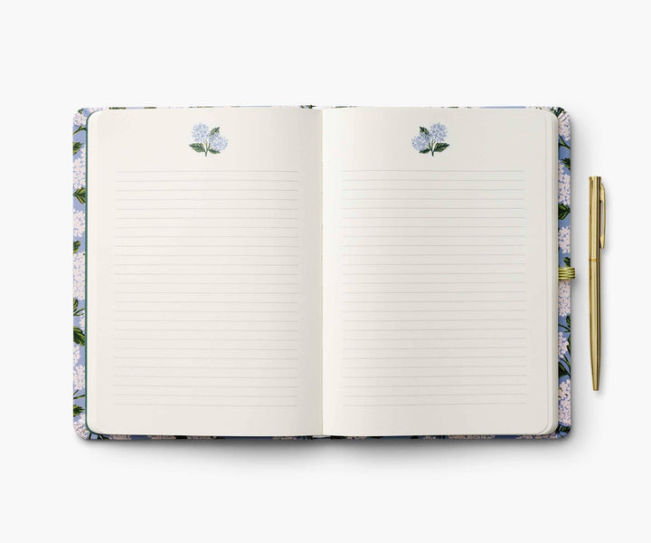 Hydrangea Journal with Pen - Something Splendid Co.