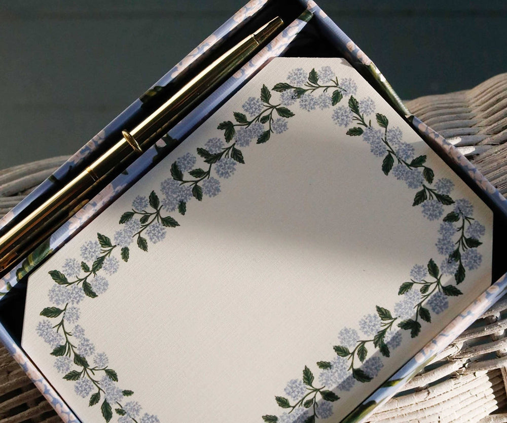 Hydrangea Note Writing Set - Something Splendid Co.