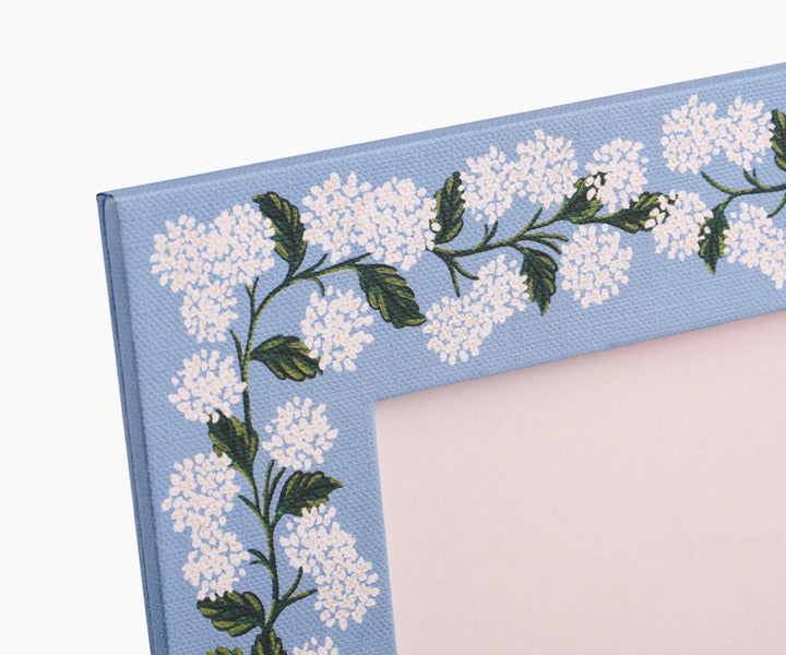Hydrangea Paper Wrapped Picture Frame - Something Splendid Co.