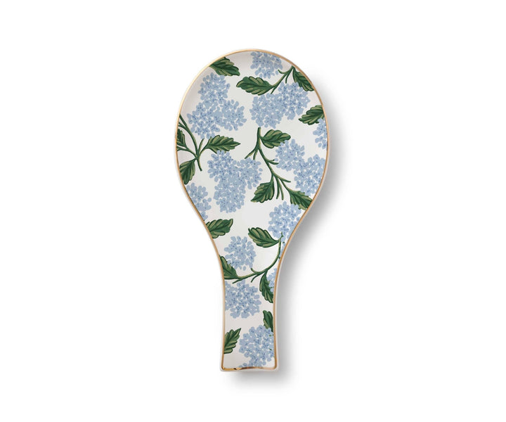 Hydrangea Porcelain Spoon Rest - Something Splendid Co.