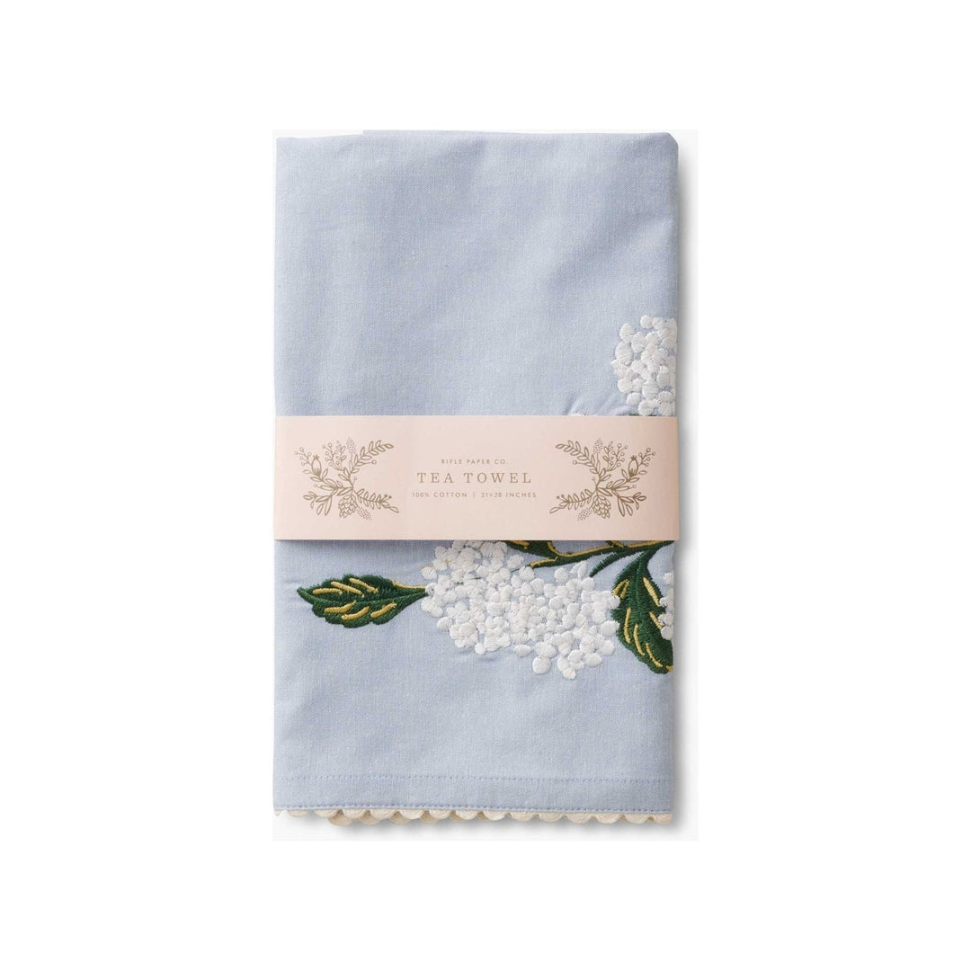 Hydrangea Tea Towel - Something Splendid Co.