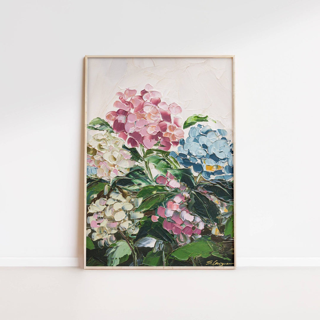 "Hydrangeas" - Fine Art Print - Something Splendid Co.