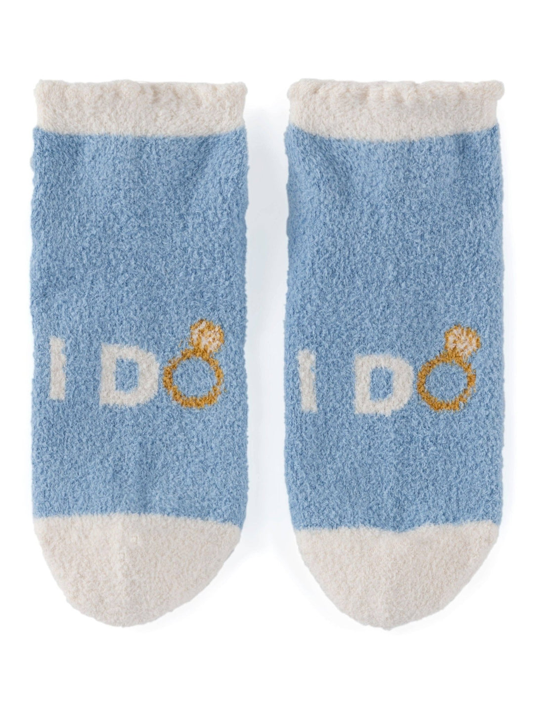 "I DO" HOME SOCKS, SKY - Something Splendid Co.