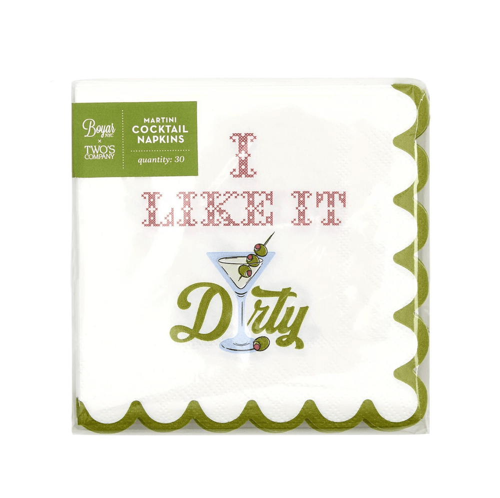 I Like It Dirty Cocktail Napkins - Something Splendid Co.