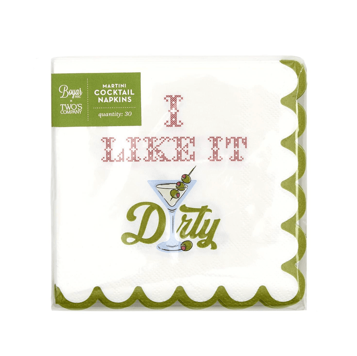 I Like It Dirty Cocktail Napkins - Something Splendid Co.