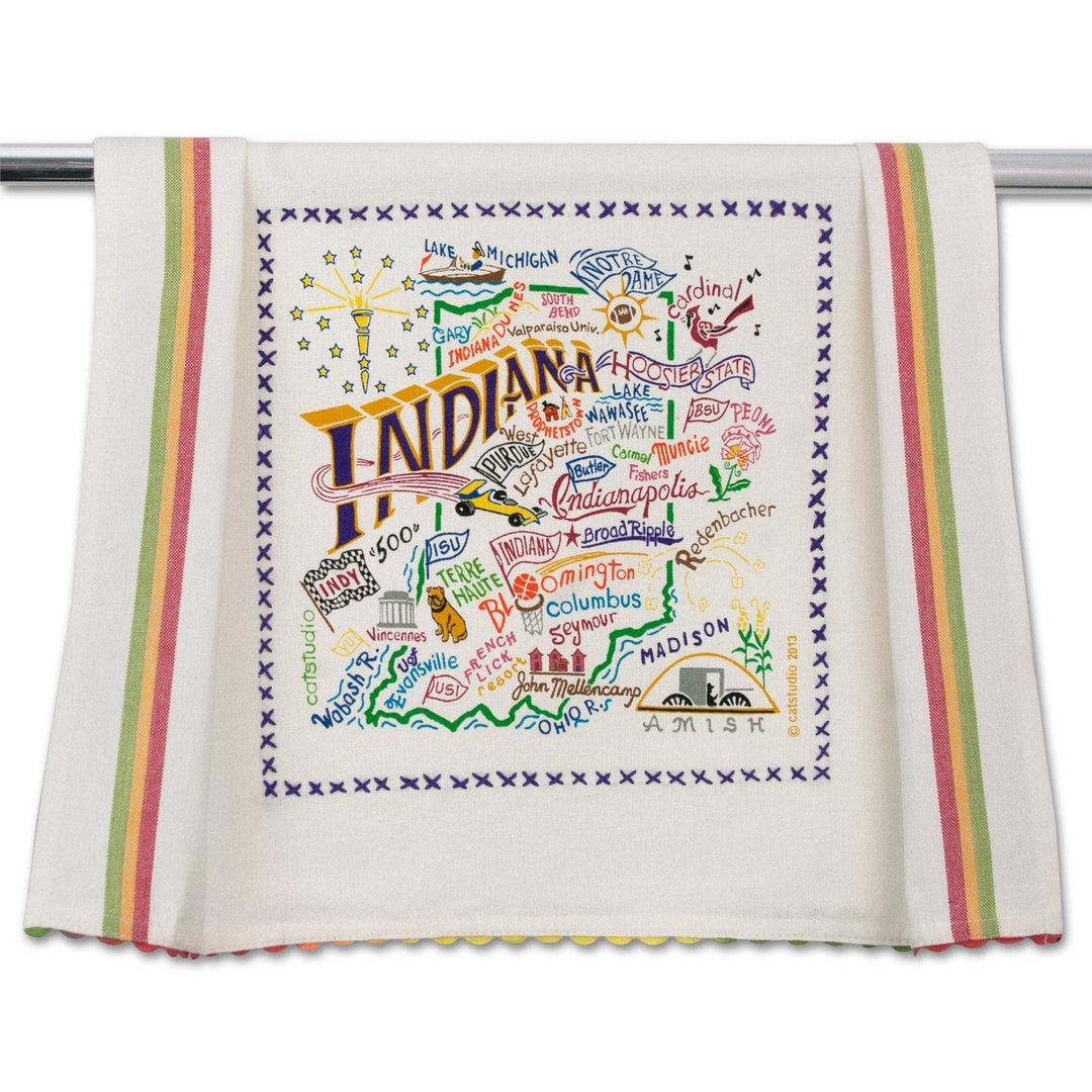 Indiana Dish Towel - Something Splendid Co.