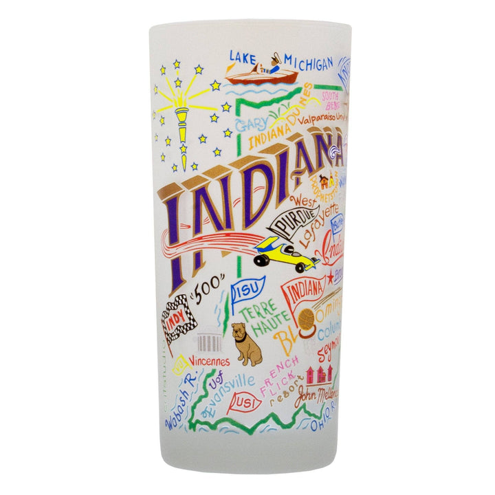 Indiana Drinking Glass - Something Splendid Co.