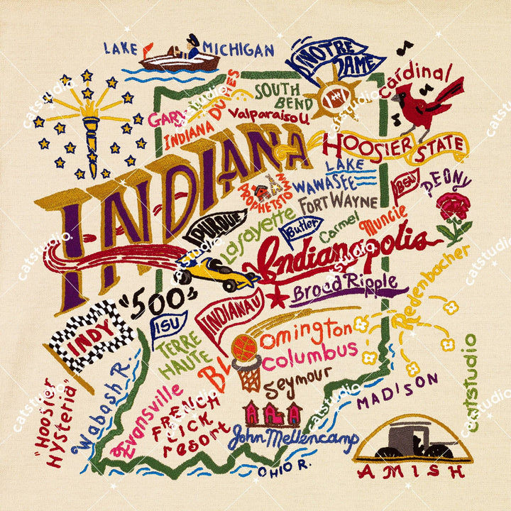Indiana Fine Art Print - Something Splendid Co.