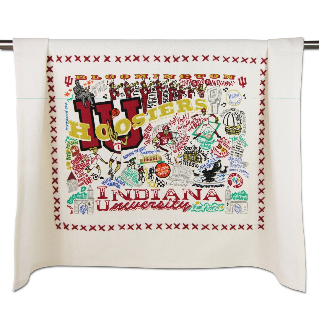 Indiana University Collegiate Dish Towel - Something Splendid Co.