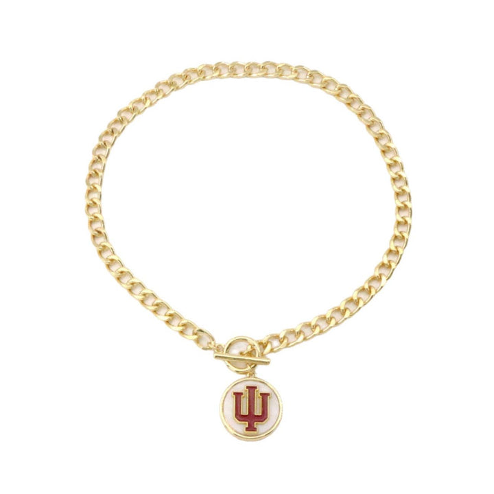 Indiana University Logo Necklace - Something Splendid Co.