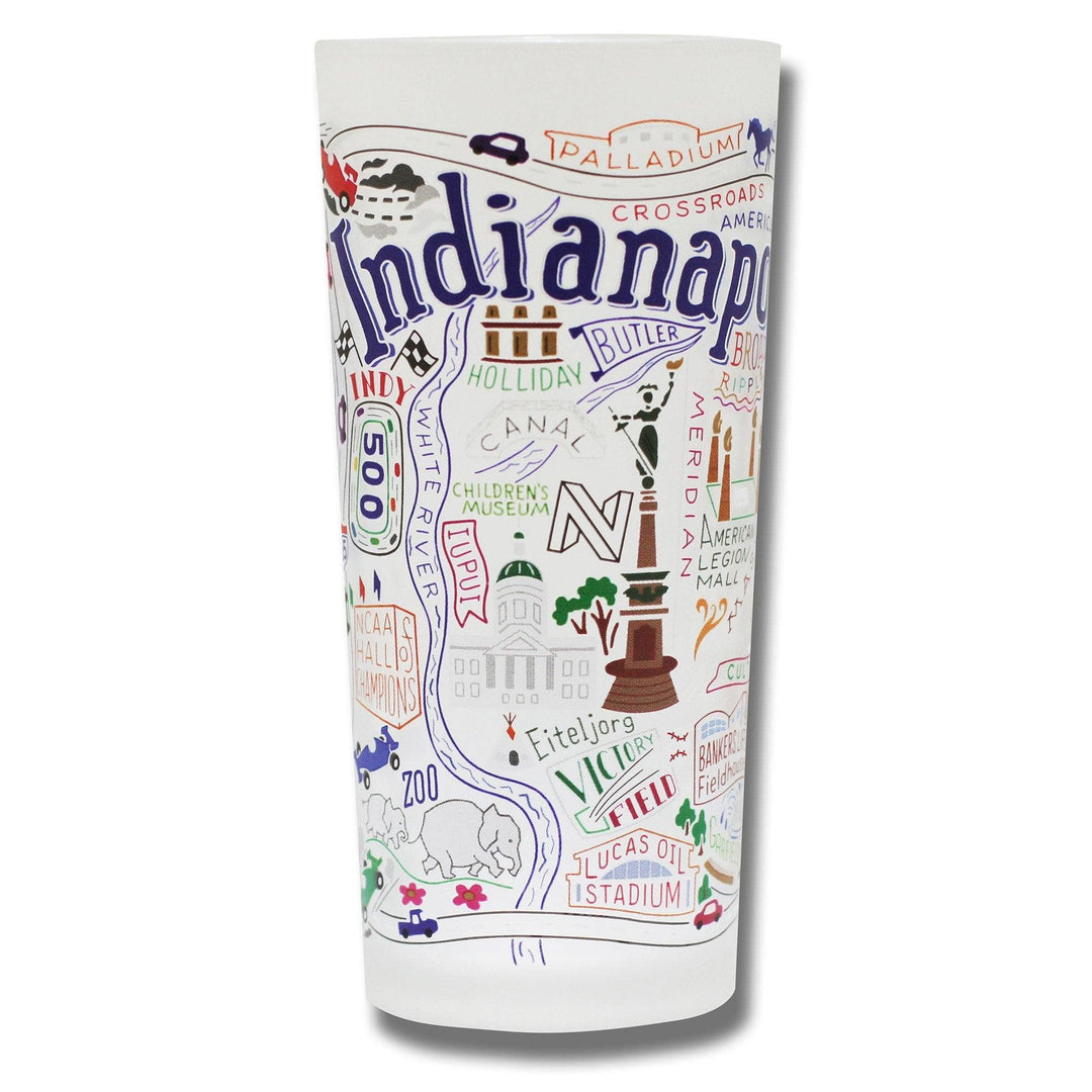 Indianapolis Drinking Glass - Something Splendid Co.