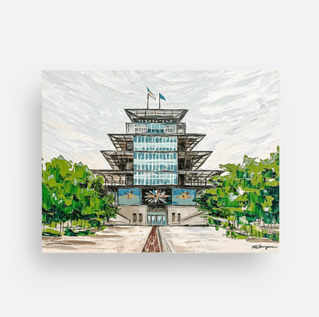 Indy 500 Pagoda Tower Print | 11 x 14 - Something Splendid Co.