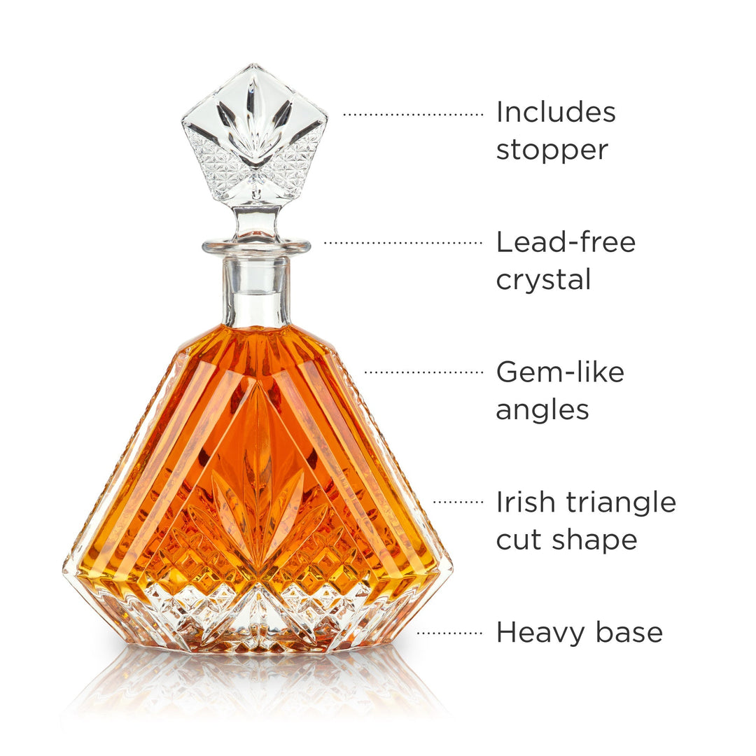 Irish Cut Whiskey Decanter - Something Splendid Co.