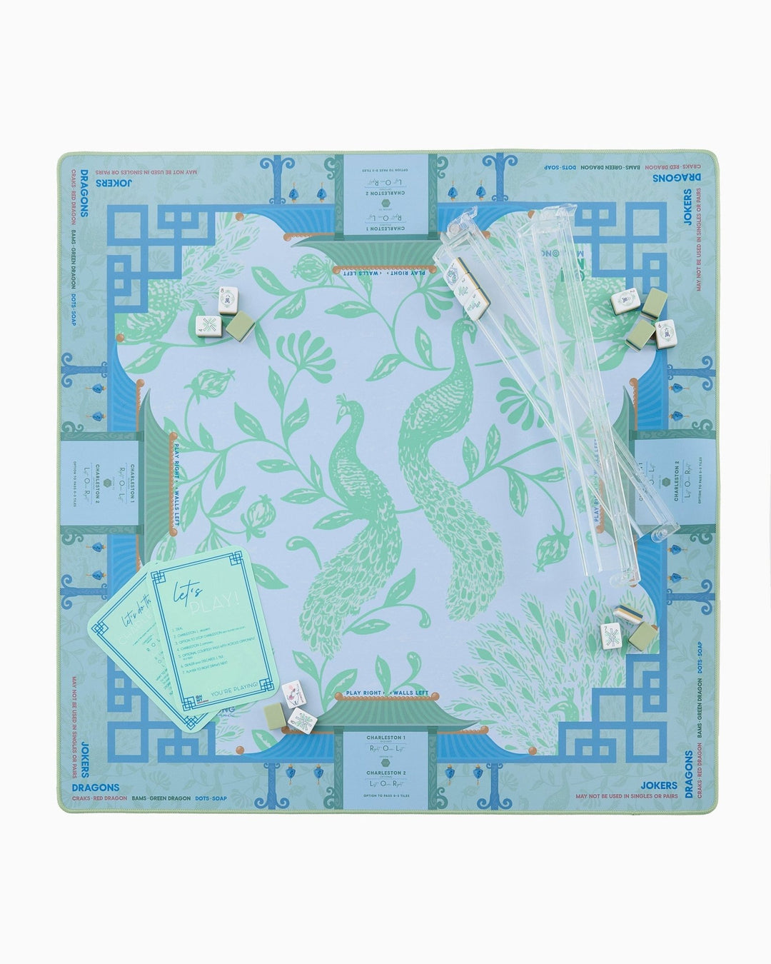 Isla Mahjong Mat in Tube - Something Splendid Co.