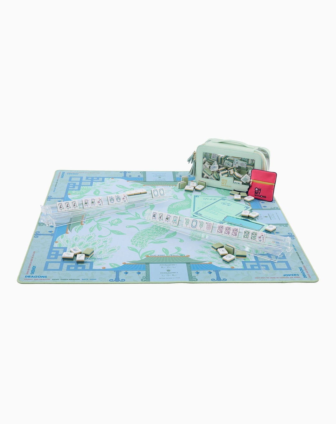 Isla Mahjong Mat in Tube - Something Splendid Co.