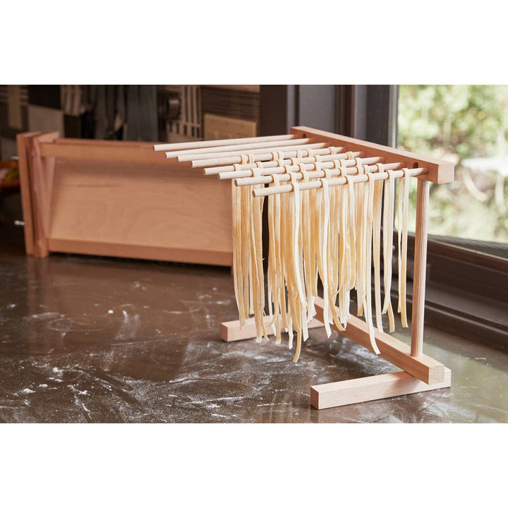Italian Beechwood Collapsible Pasta Drying Rack - Something Splendid Co.
