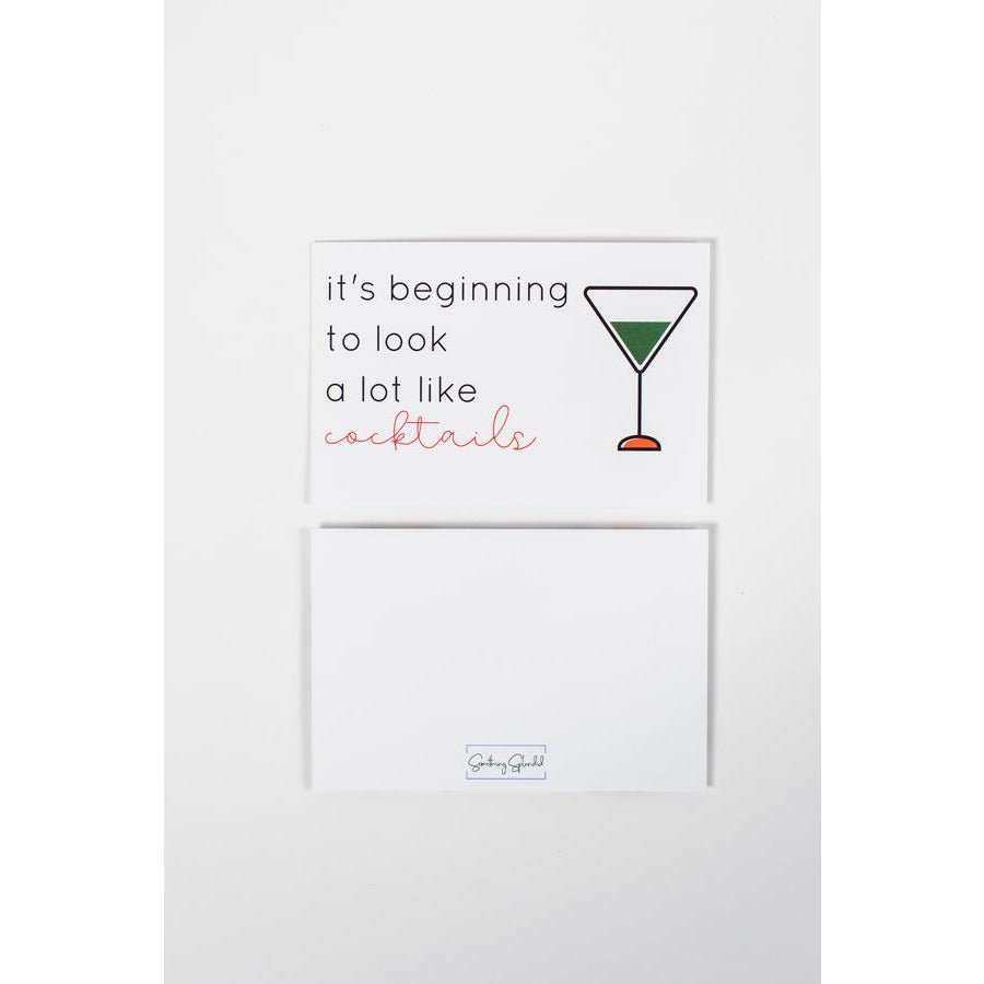 It's Beginning To Look A Lot Like Cocktails Card - Something Splendid Co.