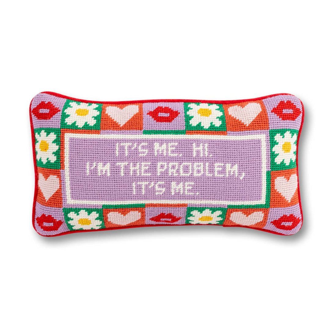 It's Me Needlepoint Pillow - Something Splendid Co.