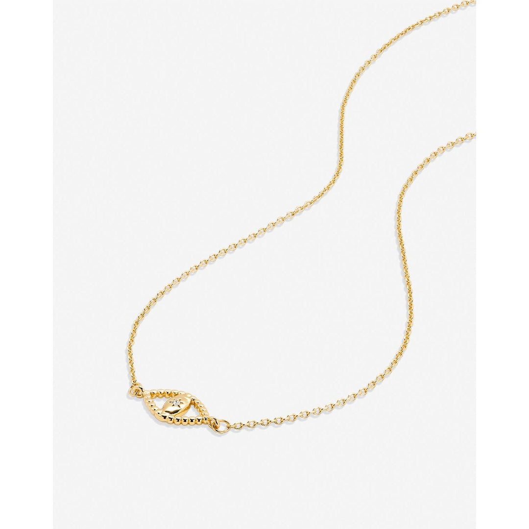 Just for Luck Collection Necklace - Evil Eye | 14k Gold - Something Splendid Co.