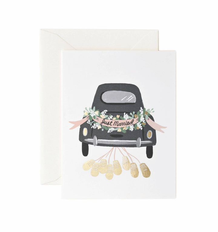 Just Married Getaway Card - Something Splendid Co.