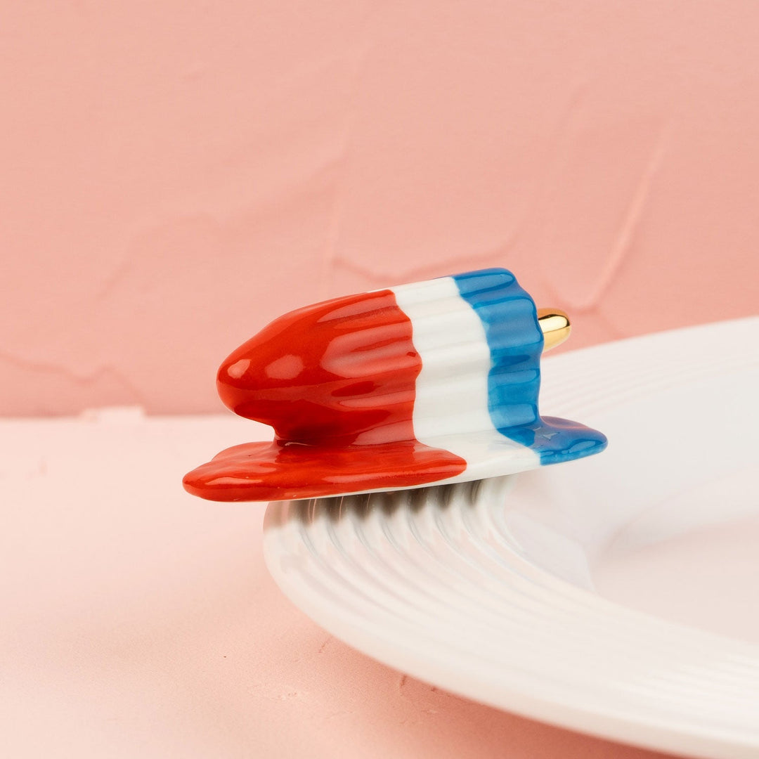 Keep Cool Mini by Nora Fleming — hand-painted ceramic summer popsicle