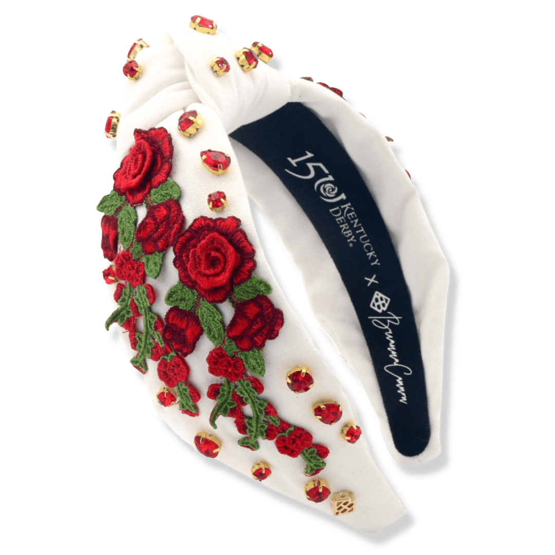 Kentucky Derby Roses Headband - Something Splendid Co.