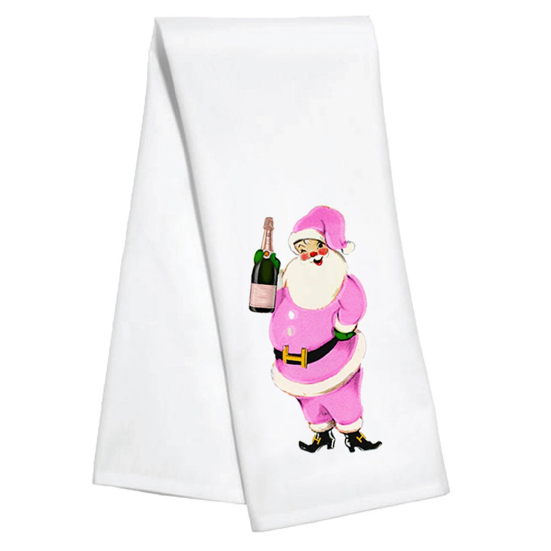 Kitchen Towel - Santa Champagne - Something Splendid Co.