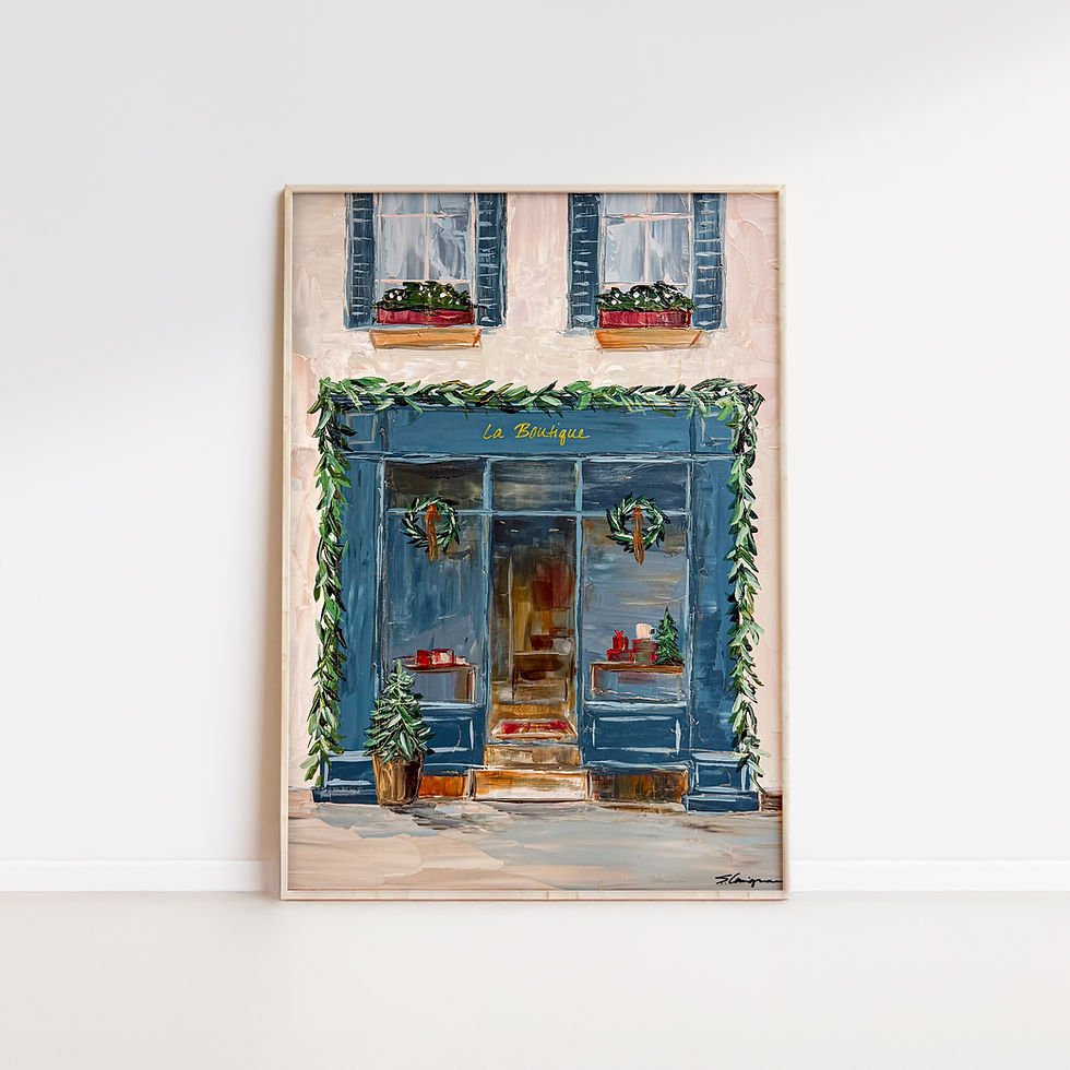 La Boutique Print | 2 Sizes - Something Splendid Co.