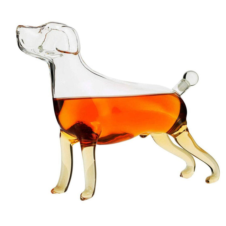 Labrador Dog Animal Whiskey and Wine Decanter 500ml - Something Splendid Co.