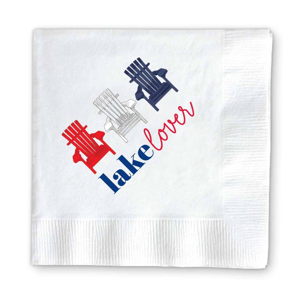 LAKE LOVER NAPKINS - Something Splendid Co.