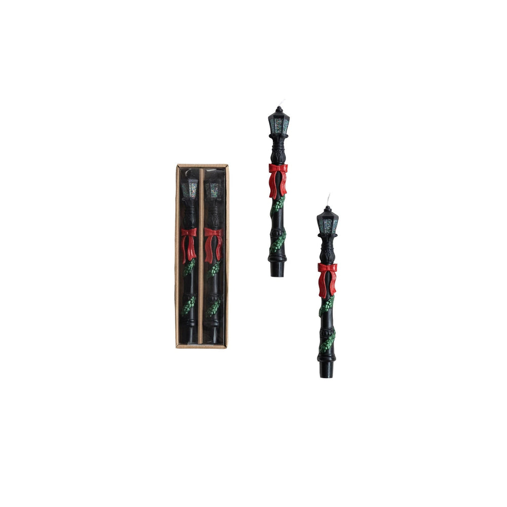 Lamp Post Shaped Taper Candles - Something Splendid Co.