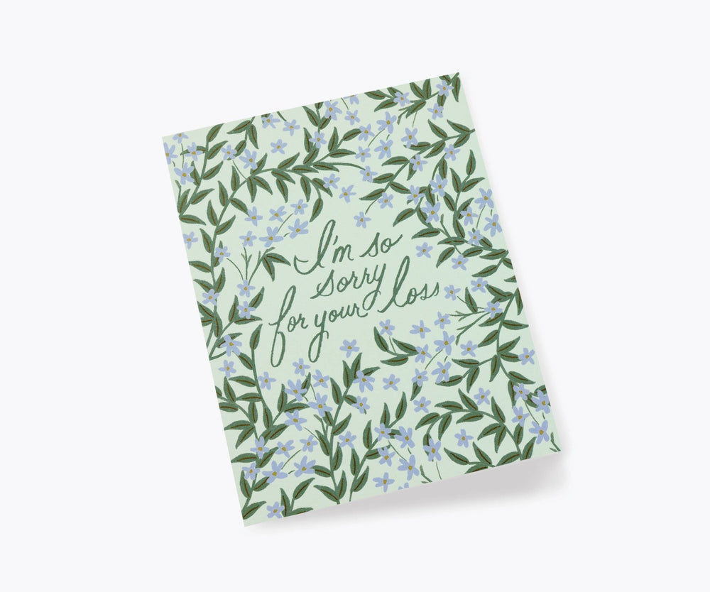 Laurel Sympathy Card - Something Splendid Co.