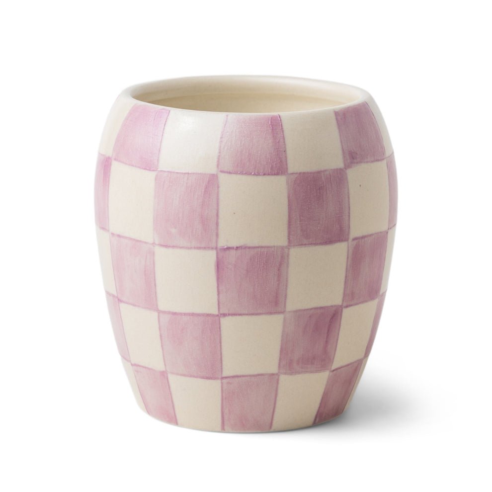 Lavender Mimosa Checkmate Candle - Something Splendid Co.