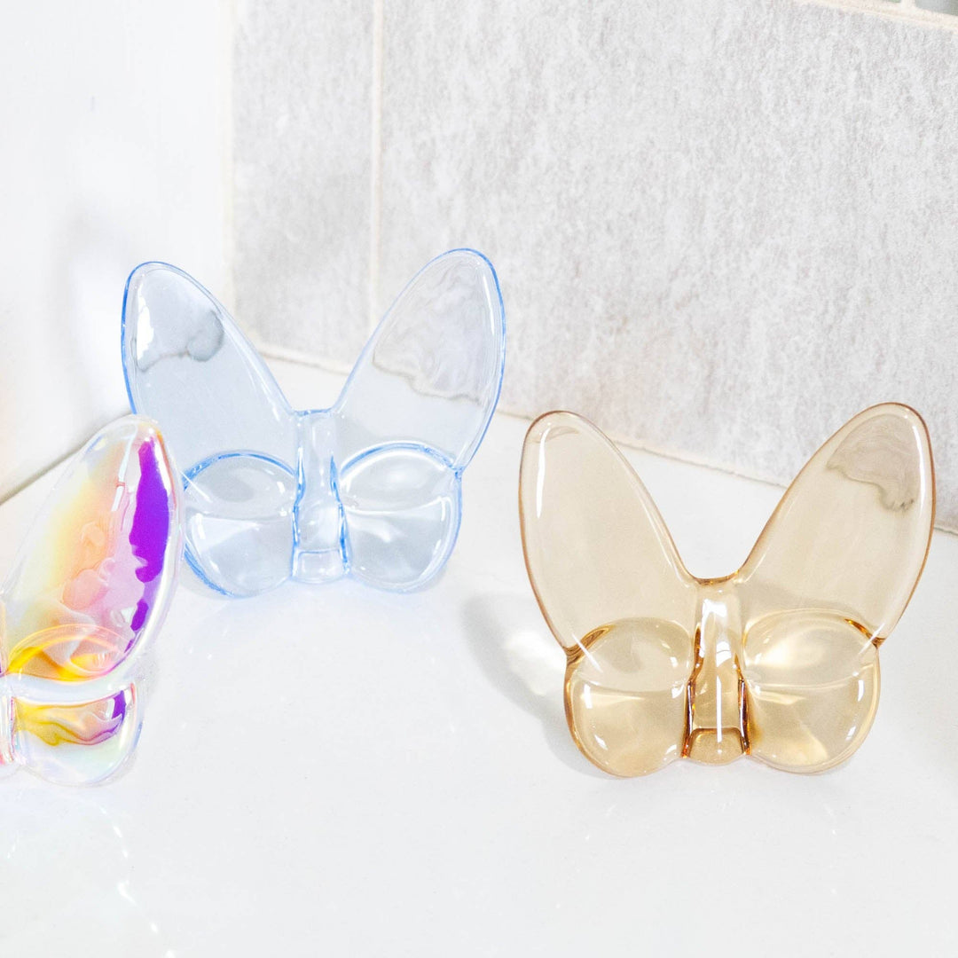 Le Mariposa Crystal Butterfly Figurine in Gold - Something Splendid Co.