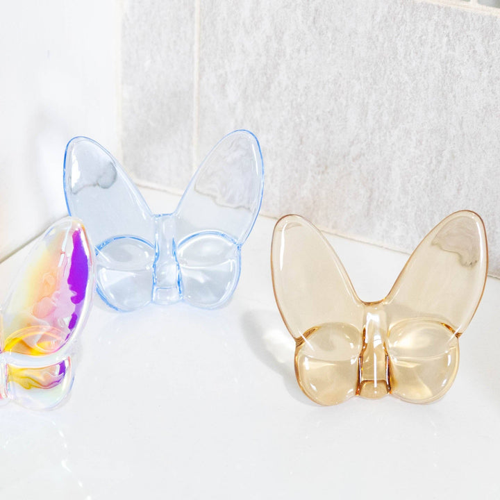 Le Mariposa Crystal Butterfly Figurine in Gold - Something Splendid Co.