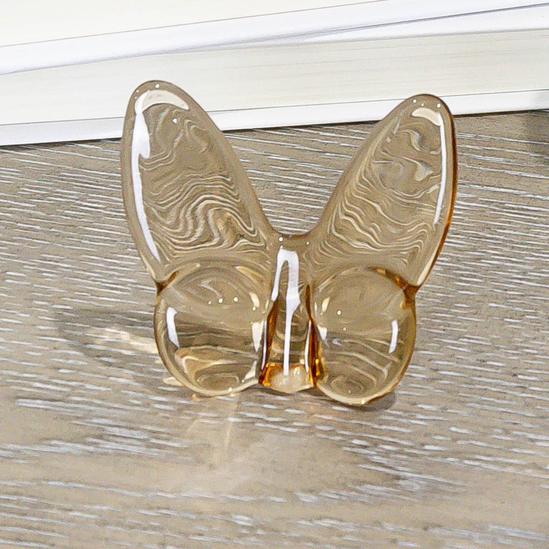 Le Mariposa Crystal Butterfly Figurine in Gold - Something Splendid Co.