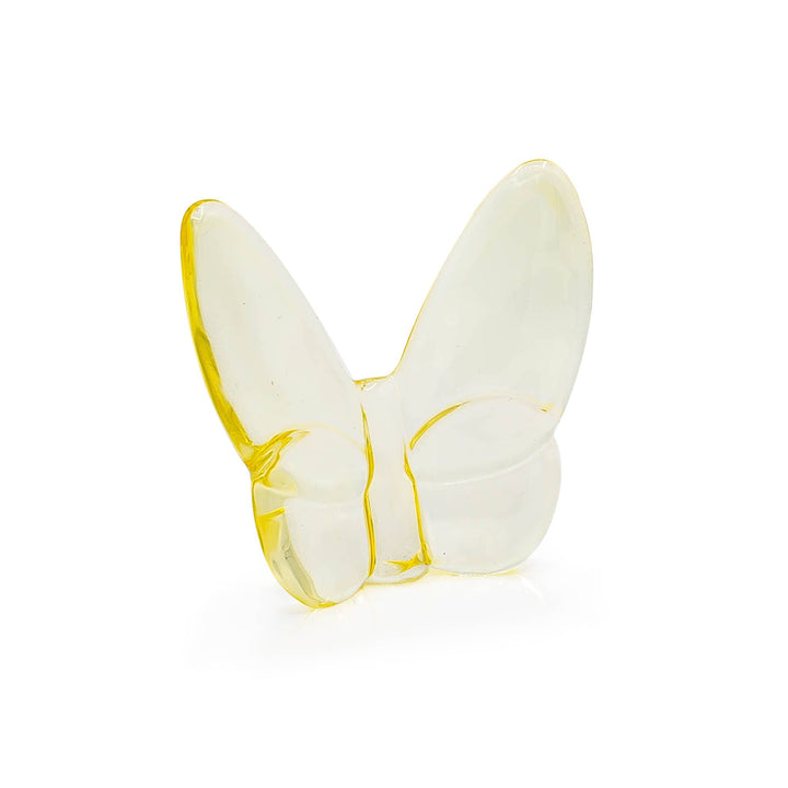 Le Mariposa Exclusive Crystal Butterfly in Light Yellow - Something Splendid Co.
