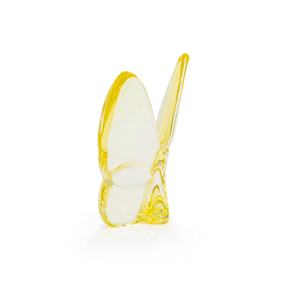 Le Mariposa Exclusive Crystal Butterfly in Light Yellow - Something Splendid Co.