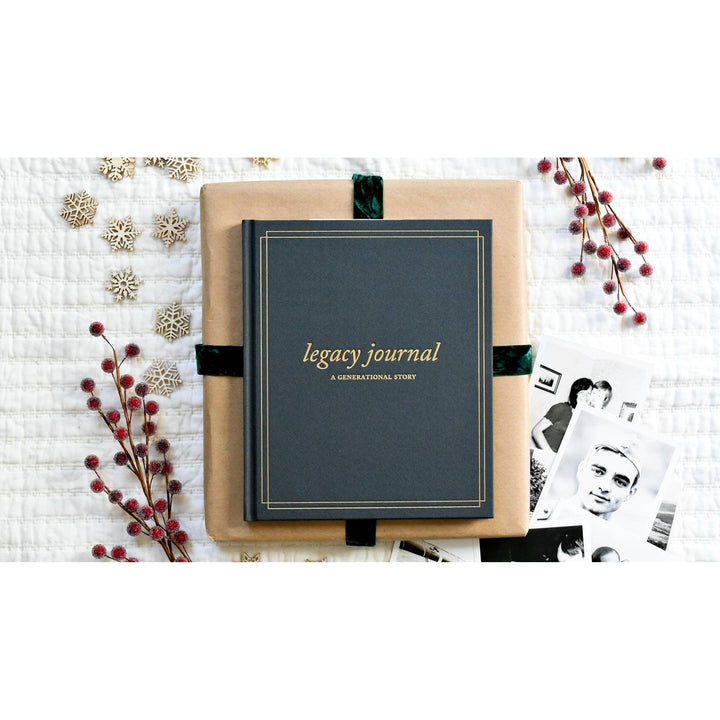 Legacy Journal: A Family Keepsake Book | Ivory - Something Splendid Co.