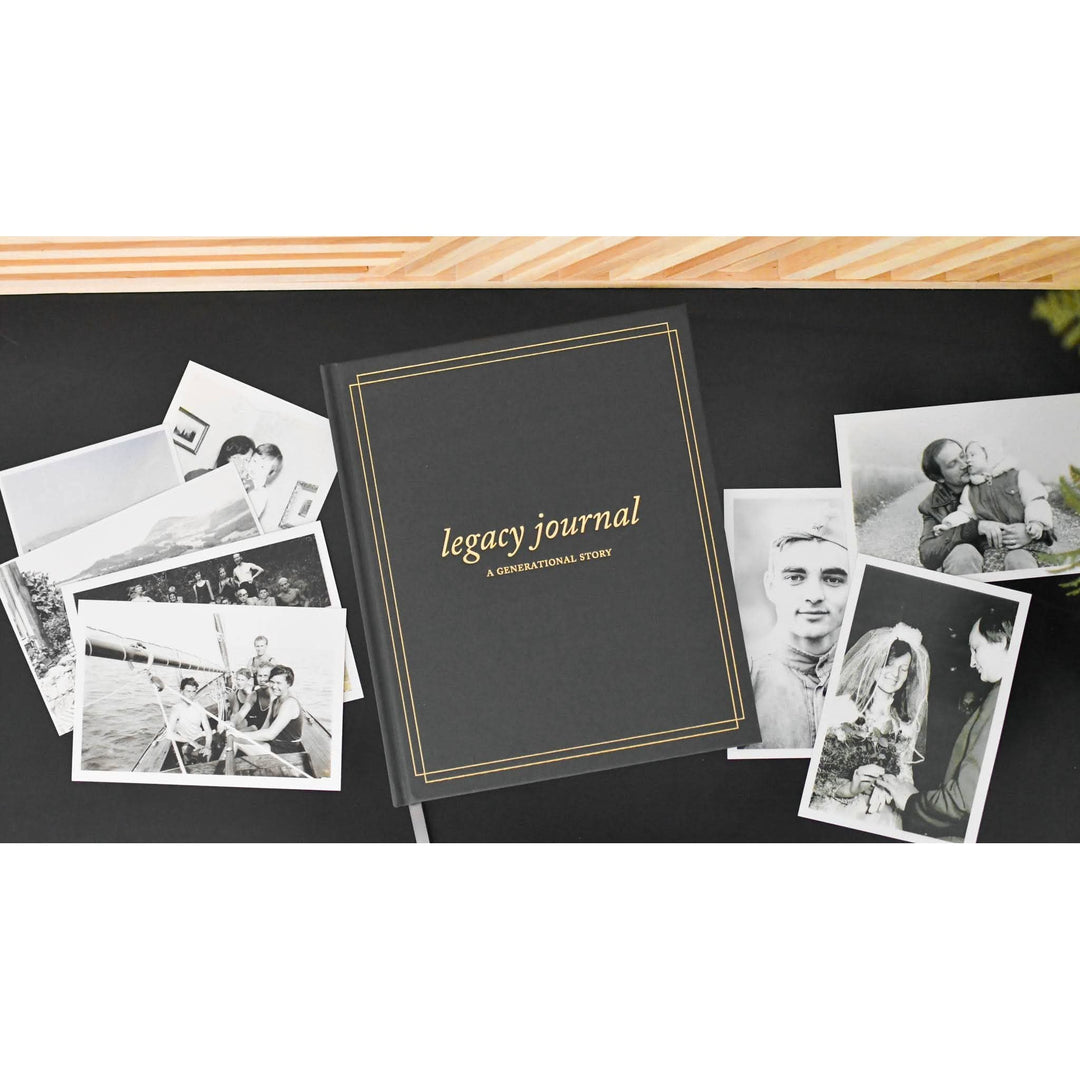 Legacy Journal: A Family Keepsake Book | Ivory - Something Splendid Co.