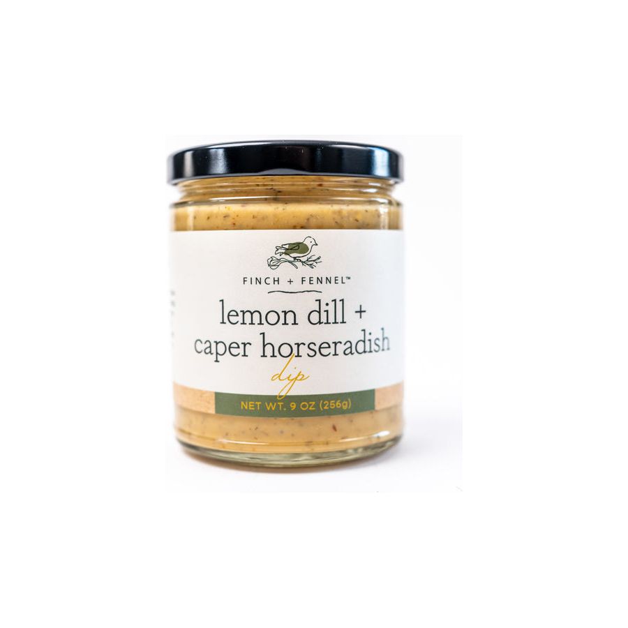 Lemon Dill + Caper Horseradish Dip - Something Splendid Co.